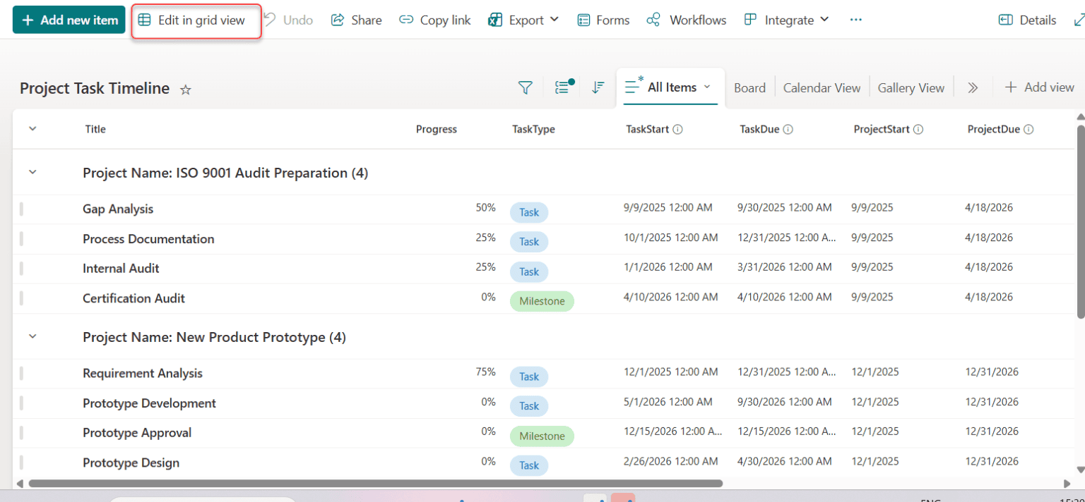 SharePoint Online List View: Complete Guide (With Examples)