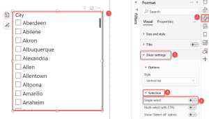 Enable Multiple Selections in Power BI Slicer [Complete Guide] - Enjoy ...