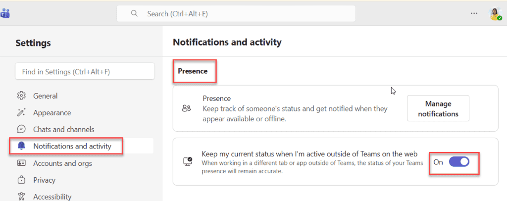 How to keep your status active on Microsoft Teams