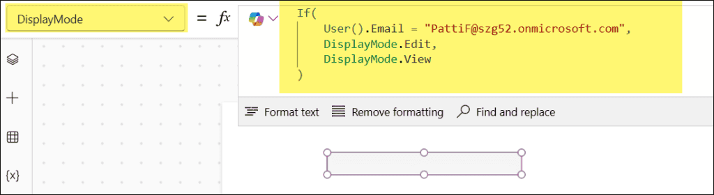 Power Apps Make Fields Read-Only Based on User Role