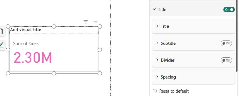 Power BI Card Visual [Updated for the New Card Visual 2025] - Enjoy ...