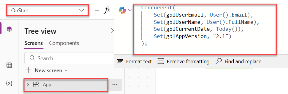 power apps concurrent function
