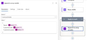 Create An Array From JSON Objects Using Power Automate
