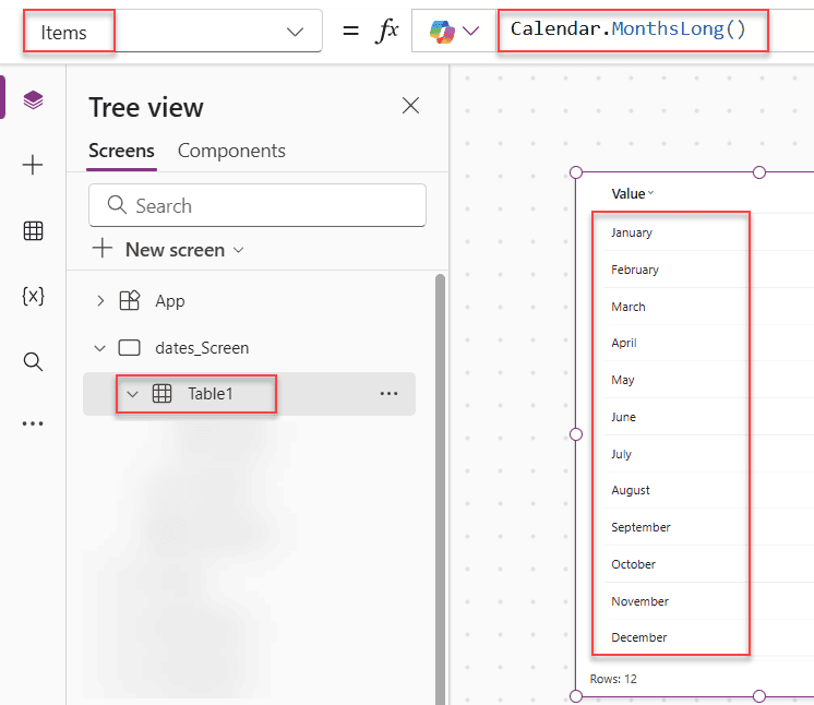 power apps calendar functions power apps calendar functions