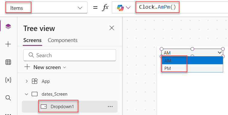 power apps clock function power apps clock function