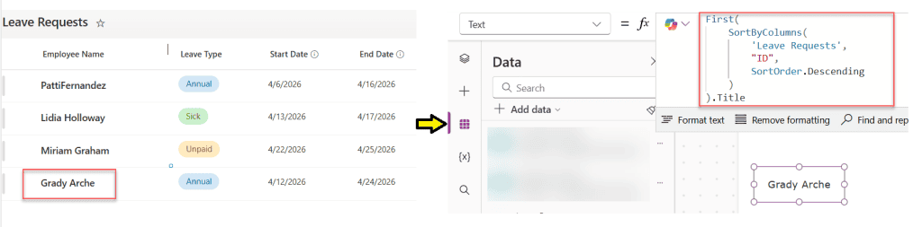 power apps get last item in sharepoint list power apps get last item in sharepoint list
