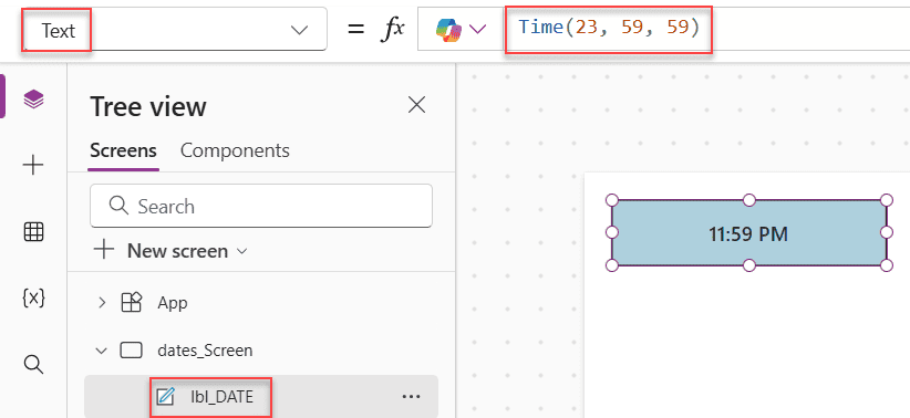 power apps time function power apps time function
