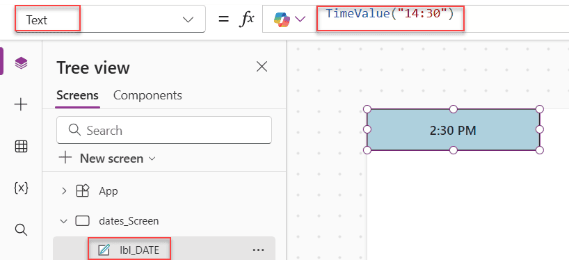 power apps timevalue function power apps timevalue function