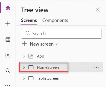 power apps treeview control
