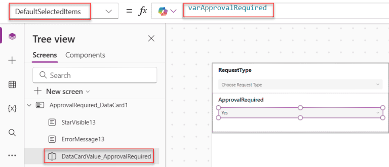 Power Apps Set Choice Field Value Based On Another Field