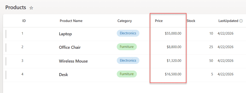 powerapps forall patch lookup