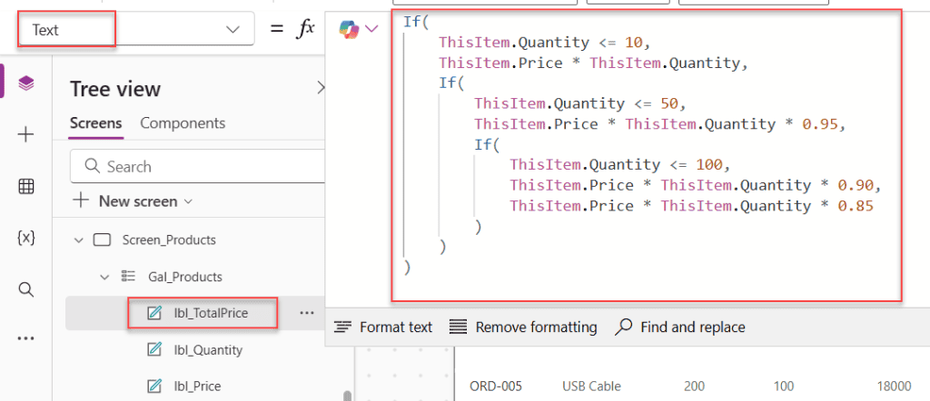 powerapps if statement multiple conditions