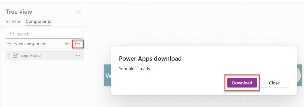 download power apps component download power apps component