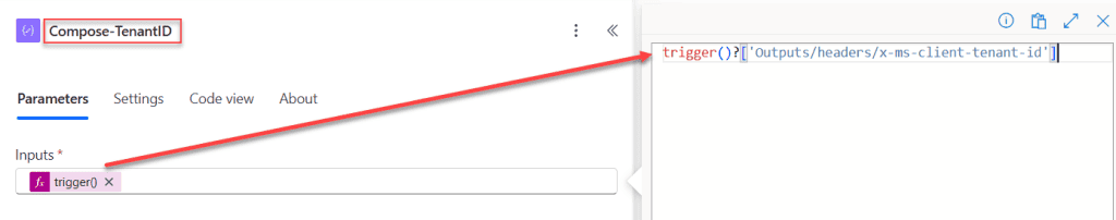 get tenant id in power apps app