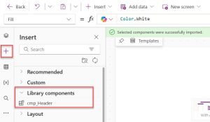 Power Apps Component Library