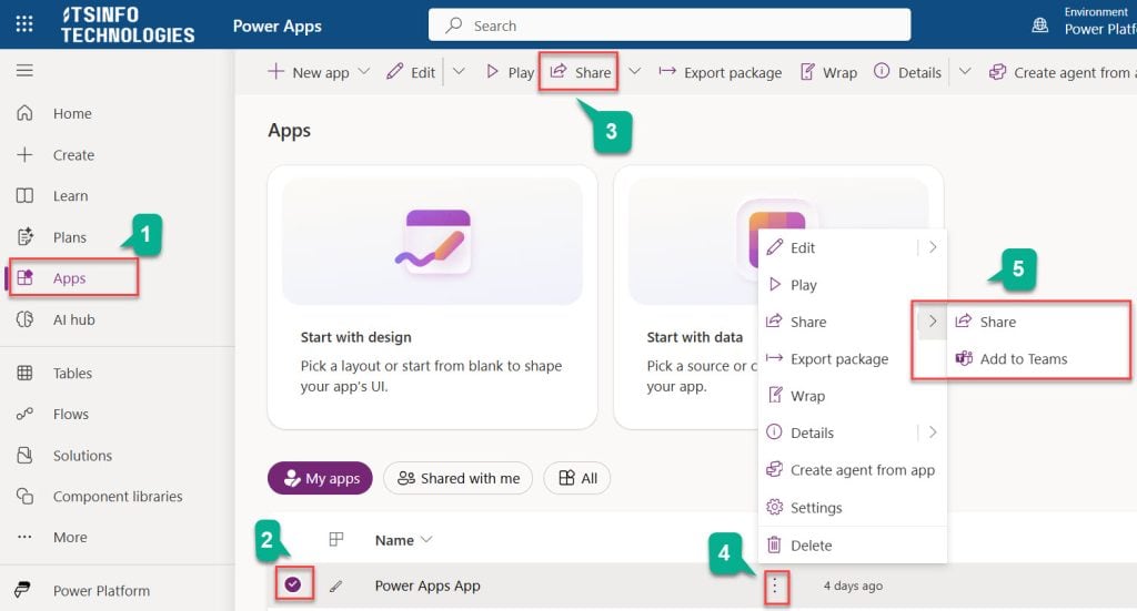 share power apps app share power apps app