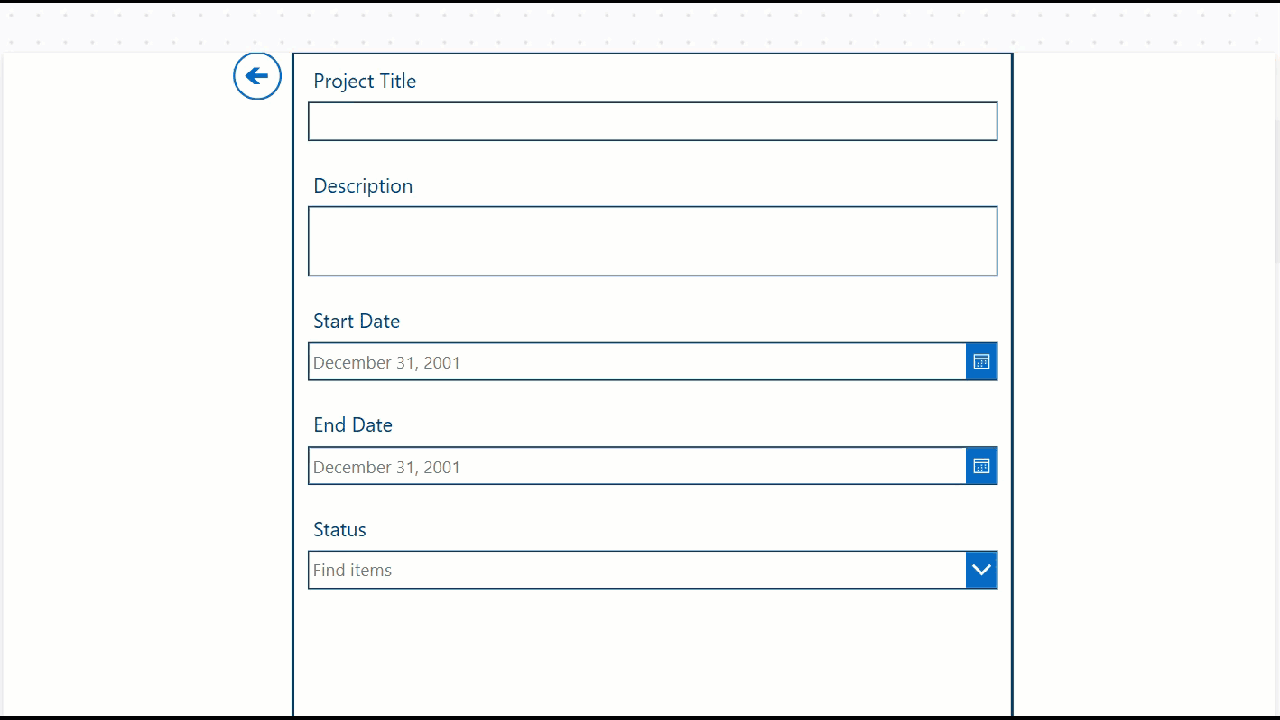 power apps reusable component