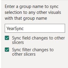 Power BI Slicer Sync Options Power BI Slicer Sync Options