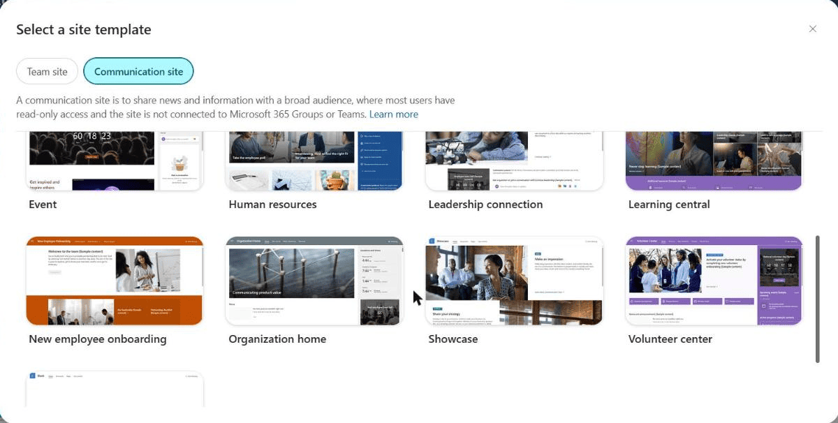 Sharepoint Requirement Matrix Types of SharePoint Sites Explained (With Examples)